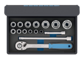 TC 19-MU-10 Set di chiavi a bussola 1/2" 16 pezzi