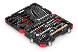 GEDORE R46003100 Set di chiavi a bussola 1/4"+1/2" 10-32mm 100 pezzi