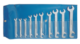 8-0100 Set di chiavi aperte doppie 10 pezzi 5-13 mm