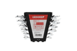 R05125006 Set di chiavi aperte doppie corte SW6-17 mm 6 pezzi