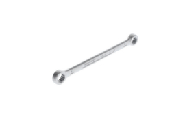 4 6X7 Chiave a doppio anello diritta profilo UD 6x7 mm