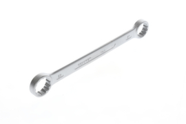 4 21X23 Chiave a doppio anello profilo UD dritto 21x23 mm