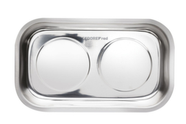 R19102000 Vassoio magnetico in acciaio inox 2x magnete 240x140 mm