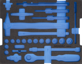 EI-1100-01 Modulo schiuma 2/2 L-BOXX 136 vuoto