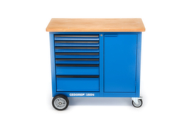 GEDORE 1504 0511 Banco da lavoro rotante con 7 cassetti