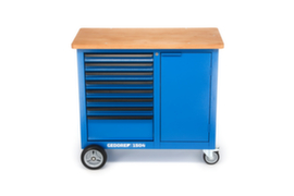 GEDORE 1504 0701 Banco di lavoro a rulli con 8 cassetti