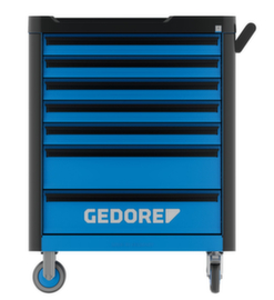GEDORE WHL-L7-TS-308 Carrello portautensili workster highline con assortimento di utensili da 308 pezzi