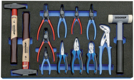 GEDORE 2005 CT4-8000 Assortimento di utensili in modulo di controllo