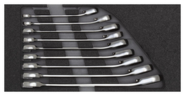 R22150002 Set di chiavi 2/6 CT modulo 9 pezzi