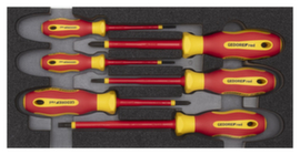 R22150016 Set di cacciaviti VDE 2/6 CT modulo 6 pezzi