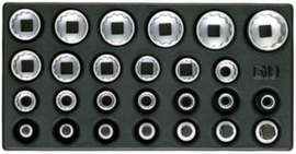 1500 ES-D 19 Set di bussole 1/2"