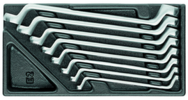 1500 ES-2 Set di chiavi a doppio anello in modulo 1/3 ES