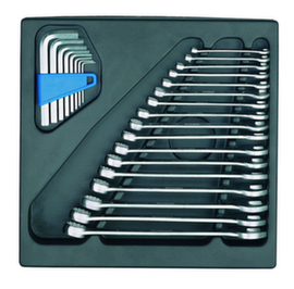 1500 ES-7 Set di chiavi combinate in modulo 2/3 ES