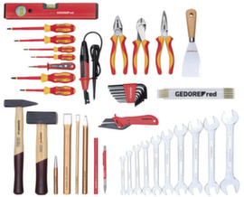 R21000042 Set di utensili INGEGNERIA ELETTRICA sciolto 42 pezzi