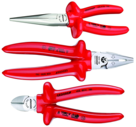 VDE S 8003 Set di pinze VDE con isolamento a immersione Set di 3 pezzi