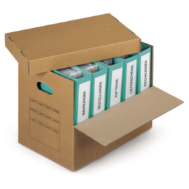 Scatola con coperchio a slitta, a 2 onde, 430 x 300 x 320 mm