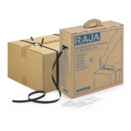 Set di reggiatura con cinghia PP, larghezza nastro 12 mm