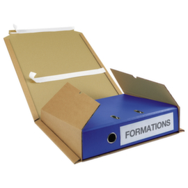 Cartone di spedizione con chiusura adesiva, a 1 onda, 290 x 320 x 40 mm