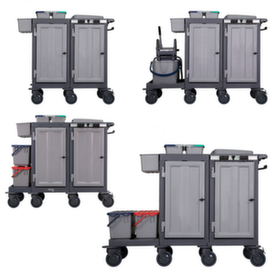 Carrello di pulizia chiuso VariX