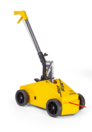 Dispositivo di marcatura del pavimento Smart Striper® per barattoli di vernice, giallo
