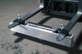 scopa magnetica per carrelli elevatori