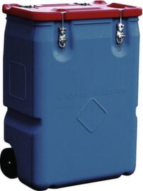 Contenitore certificato UN con coperchio incernierato