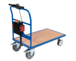 BS-ROLLEN Carrello elettrico a piattaforma BS-eTec con batteria sostituibile