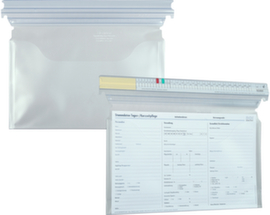 EICHNER Tasca per appuntamenti in plastica trasparente