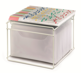 EICHNER schedario a cesto per portadocumenti per cartelle sospese, grigio