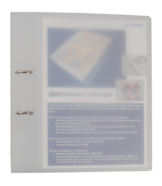 EICHNER Raccoglitore ad anelli di presentazione  in PP trasparente