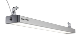 Treston lampada a LED per postazione di lavoro QuatreX, grigio chiaro