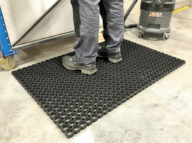 Tappeto da lavoro DRAIN Rub in gomma naturale