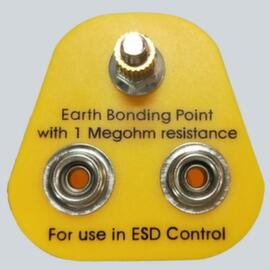 spina di messa a terra ESD per tappeto antifatica, giallo