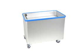 Gmöhling Carrello portacasse in alluminio G®-ERGO con pianale molleggiato