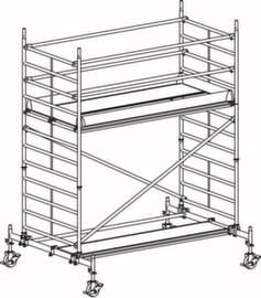 Hymer Ponteggio mobile 8073 con traversa mobile
