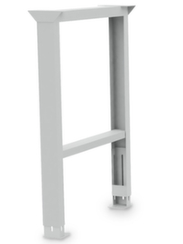 Bedrunka + Hirth Gambe ad altezza regolabile per banco da lavoro