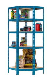 UDOBÄR Portaoggetti, altezza x larghezza x profondità 1800 x 900 x 450 mm, 5 ripiani