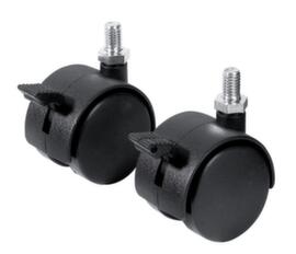 Franken 2 ruote piroettanti con freno per parete mobile