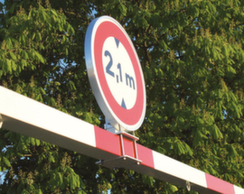 PROCITY Terminale di segnaletica per limitatore di altezza