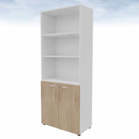 Quadrifoglio Armadio combinato T45 con 5 altezze di cartelle