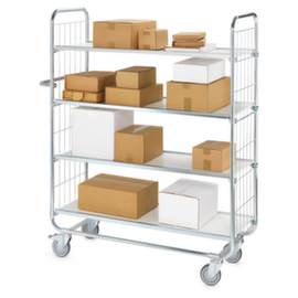 Carrello a ripiani modulare