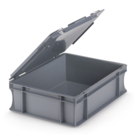 Eurobox con coperchio incernierato