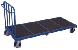 Carrello a parete terminale con parete a rete