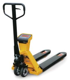 Carrello elevatore per culle Eco, carico max. 2000 kg, gomma solida/poliuretano