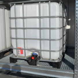 Lacont Piano griglia per scaffale per merci pericolose, larghezza x profondità 2680 x 1100 mm