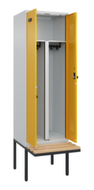 C+P Armadietto DPI Evolo PLUS con sedile a panca