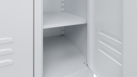 C+P ripiano per scarpe Evolo PLUS montato a posteriori, larghezza x profondità 298 x 444 mm