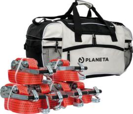 Planeta-Hebezeuge 6 cinghie di fissaggio con cricchetto