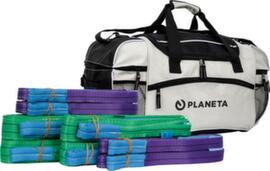 Set tracolla di sollevamento 9 pz. con borsa